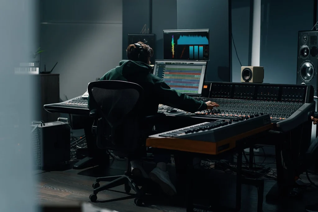 Professional mixing and mastering services.